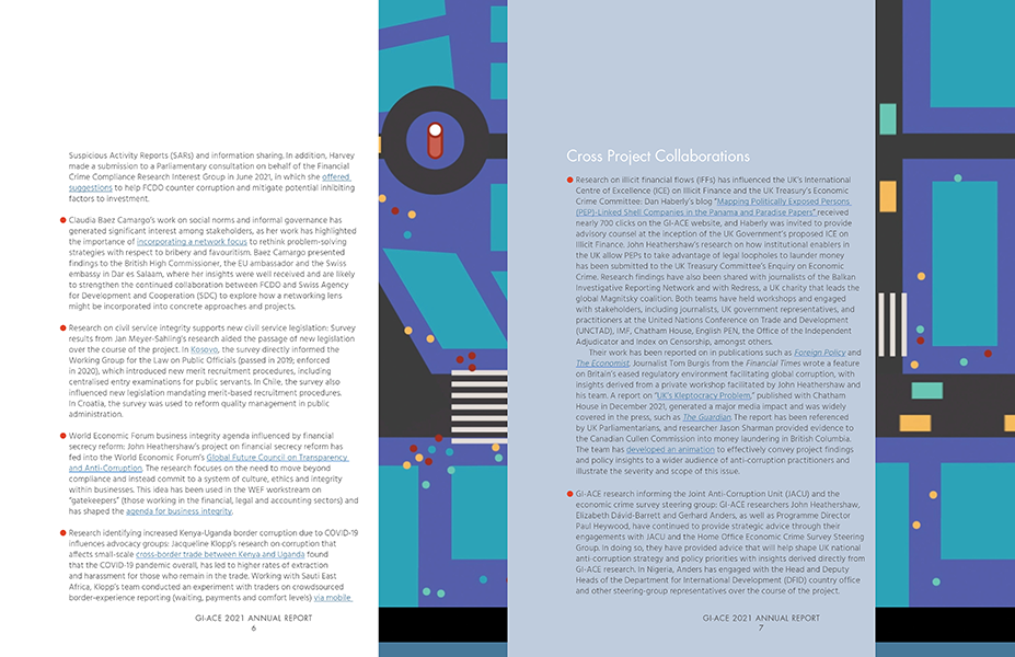 The Global Integrity – Anti-Corruption Evidence Program - Annual Report 2