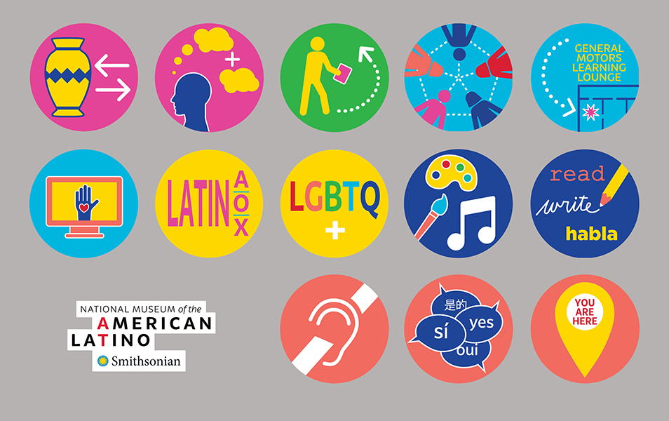 Smithsonian National Museum of American Latino - icons