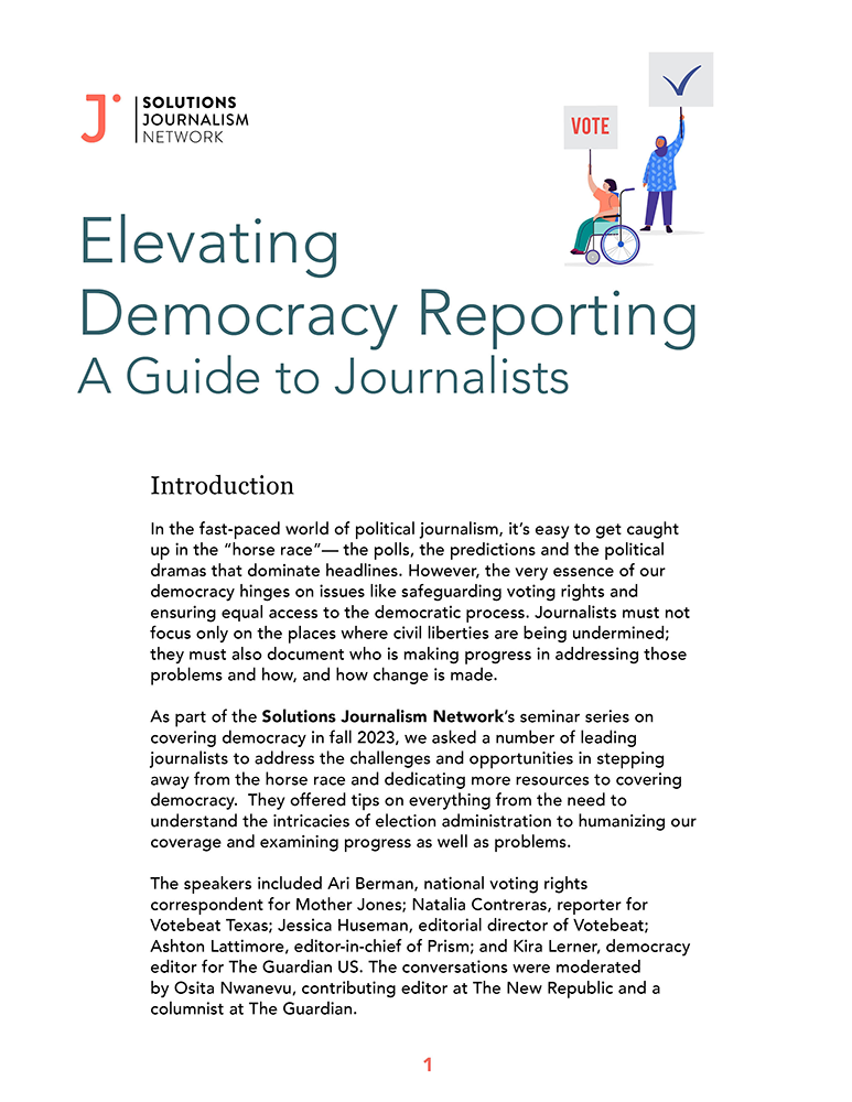 SJN - Elevating Democracy Reporting